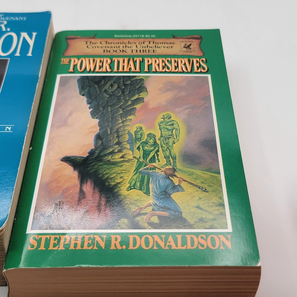 Stephen R. Donaldson Forbidden Knowledge & Power That Preserves Paperbacks Good - Picture 7 of 11